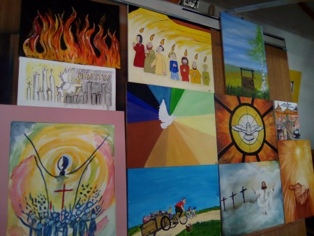 collage alle pinksterbilder